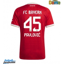 Bayern Munich Aleksandar Pavlovic #45 Hjemmedrakt Dame 2026-27 Kortermet